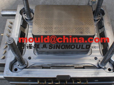 fish crate mould 1 cavity with moldmax 524